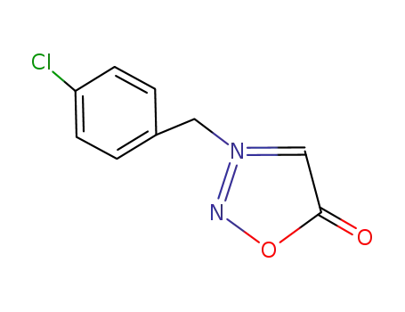 Molecular Structure of 72836-41-0 (3-(4-chlorobenzyl)-5-oxo-2,5-dihydro-1,2,3-oxadiazol-3-ium)
