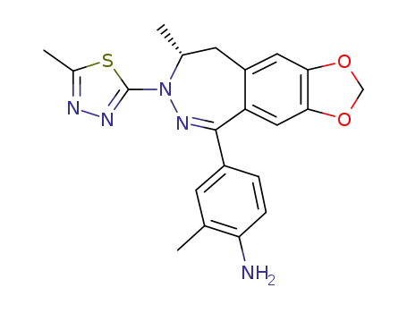 Molecular Structure of 732278-52-3 (BDZ-g,GYKI 47409,)