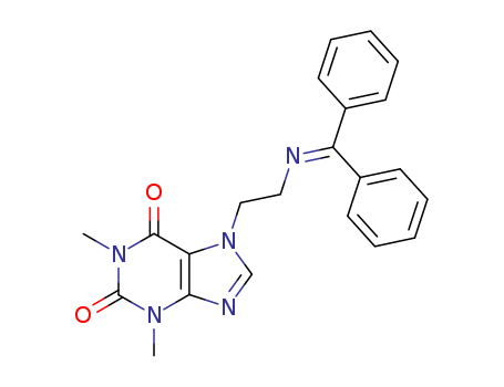 72754-62-2,7-{2-[(diphenylmethylidene)amino]ethyl}-1,3-dimethyl-3,7-dihydro-1H-purine-2,6-dione,