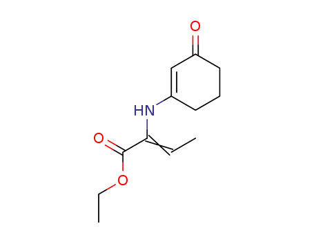(E)-2-(3-Oxo-cyclohex-1-enylamino)-but-2-enoic acid ethyl ester