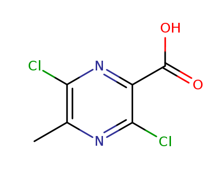 3,6-Dichloro-5-Methylpyrazine-2-carboxylic acid(72876-12-1)