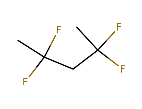 Molecular Structure of 86154-51-0 (2,2,4,4-tetrafluoropentane)