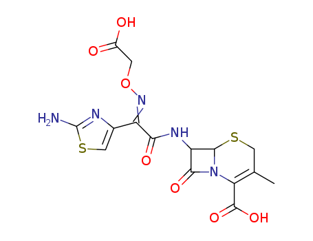 (6R,7R)-7-[[(2Z)-2-(2-AMino-4-thiazolyl)-2-[(carboxyMethoxy)iMino]acetyl]aMino]-3-Methyl-8-oxo-5-thia-1-azabicyclo[4.2.0]oct-2-ene-2-carboxylic Acid