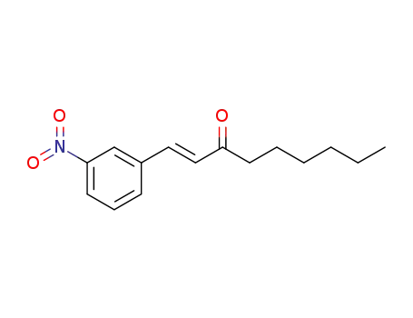 Molecular Structure of 72570-90-2 (1-(3-nitrophenyl)non-1-en-3-one)