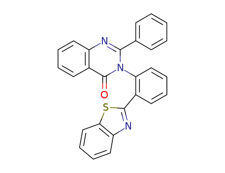 72875-70-8,3-[2-(1,3-benzothiazol-2-yl)phenyl]-2-phenylquinazolin-4(3H)-one,