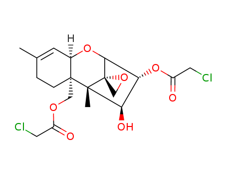 Trichothec-9-ene-3,4,15-triol,12,13-epoxy-, 3,15-bis(chloroacetate), (3a,4b)- (9CI)