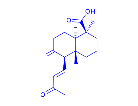 ent-14,15-Dir-13-oxolabda-8(17),11-dien-18-oic acid