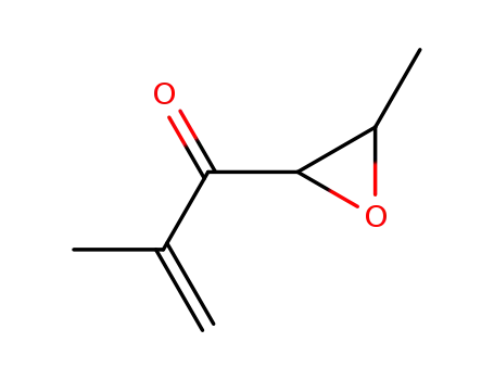 Molecular Structure of 874007-89-3 (2-Propen-1-one,  2-methyl-1-(3-methyl-2-oxiranyl)-)