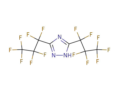 3,5-bis(heptafluoropropyl)-1H-1,2,4-triazole