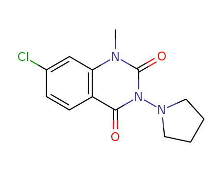 87309-99-7,7-chloro-1-methyl-3-pyrrolidin-1-ylquinazoline-2,4(1H,3H)-dione,