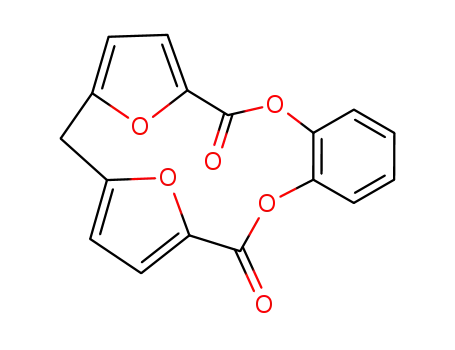 Molecular Structure of 79713-50-1 (2H-3,6:8,11-diepoxy-1,13-benzodioxacyclopentadecine-2,12(7H)-dione)
