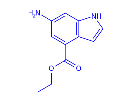 1H-Indole-4-carboxylicacid, 6-amino-, ethyl ester