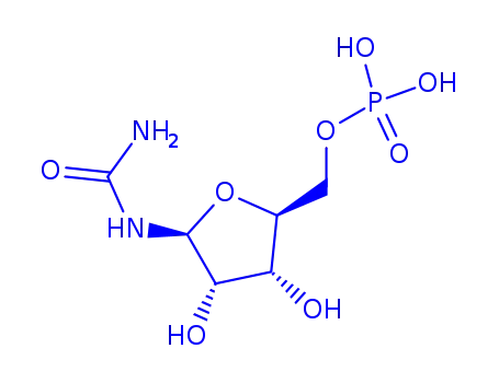 [(2R,3S,4R,5R)-5-(carbamoylamino)-3,4-dihydroxyoxolan-2-yl]methyl dihydrogen phosphate