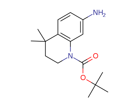 1(2H)-Quinolinecarboxylic acid, 7-amino-3,4-dihydro-4,4-dimethyl-, 1,1-dimethylethyl ester