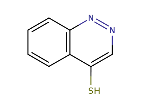 Molecular Structure of 875-67-2 (CINNOLINE-4-THIOL)