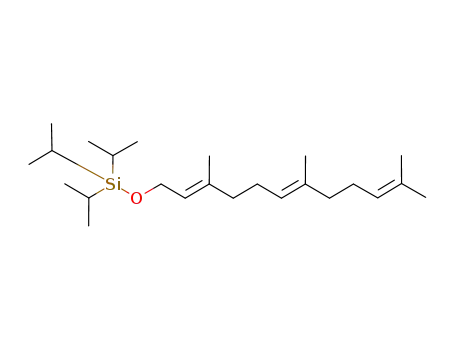 Molecular Structure of 1026784-62-2 ((2E,6E)-farnesyl triisopropylsilyl ether)