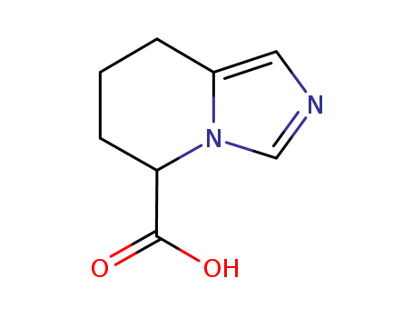 Molecular Structure of 873785-69-4 (Imidazo[1,5-a]pyridine-5-carboxylic acid, 5,6,7,8-tetrahydro-)