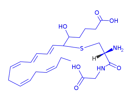 (5S,7E,9E,11Z,14Z,17Z)-6-[(2R)-2-amino-3-(carboxymethylamino)-3-oxopropyl]sulfanyl-5-hydroxyicosa-7,9,11,14,17-pentaenoic acid