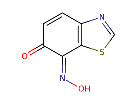 6,7-Benzothiazoledione,7-oxime, (Z)- (9CI)