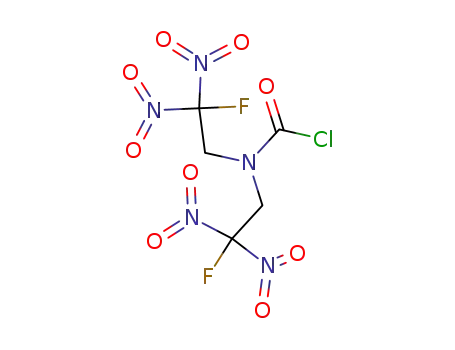 N,N-bis(2-fluoro-2,2-dinitroethyl)-carbamyl chloride