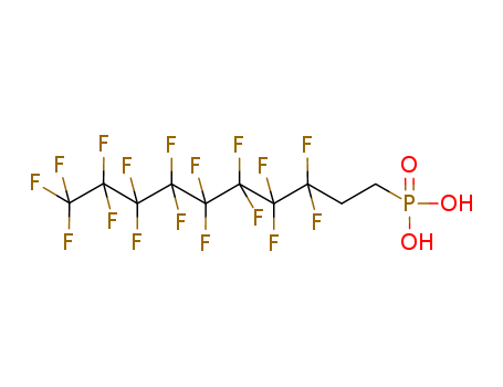 Phosphonic acid,
(3,3,4,4,5,5,6,6,7,7,8,8,9,9,10,10,10-heptadecafluorodecyl)-(80220-63-9)