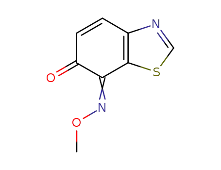 Molecular Structure of 80473-64-9 (6,7-Benzothiazoledione,7-(O-methyloxime)(9CI))