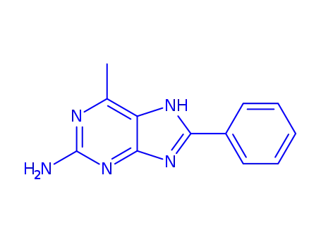 Purine, 2-amino-6-methyl-8-phenyl- (8CI)
