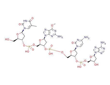 [(2R,3S,5R)-5-(2-amino-6-methoxy-purin-9-yl)-2-[[hydroxy-[(2R,5R)-2-(hydroxymethyl)-5-(5-methyl-2,4-dioxo-pyrimidin-1-yl)tetrahydrofuran-3-yl]oxy-phosphoryl]oxymethyl]tetrahydrofuran-3-yl] [(2R,3S,5R)-5-(4-amino-2-oxo-pyrimidin-1-yl)-3-[[(2R,3S)-5-(6-amin