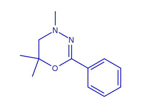 4H-1,3,4-Oxadiazine,5,6-dihydro-4,6,6-trimethyl-2-phenyl-