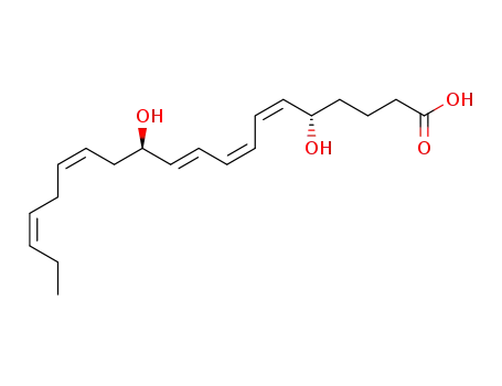 5,12-Dihydroxyicosa-6,8,10,14,17-pentaenoic acid
