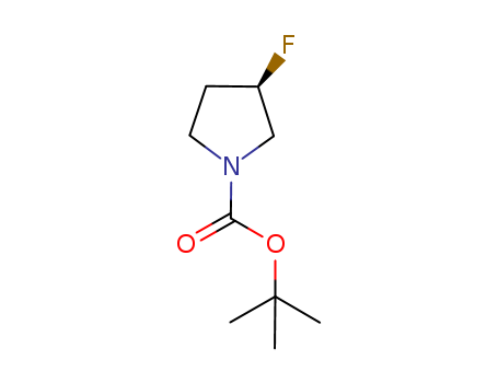 1-Pyrrolidinecarboxylicacid, 3-fluoro-, 1,1-dimethylethyl ester, (3R)-