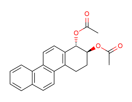 1,2-Chrysenediol,1,2,3,4-tetrahydro-, 1,2-diacetate, (1S,2S)-