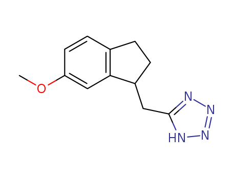 87929-13-3,5-[(6-methoxy-2,3-dihydro-1H-inden-1-yl)methyl]-2H-tetrazole,