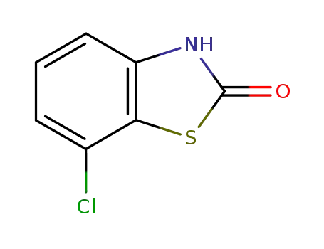 Molecular Structure of 80416-76-8 (2(3H)-Benzothiazolone,7-chloro-(9CI))