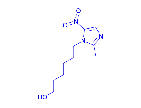 Imidazole-1-hexanol, 2-methyl-5-nitro- (8CI)