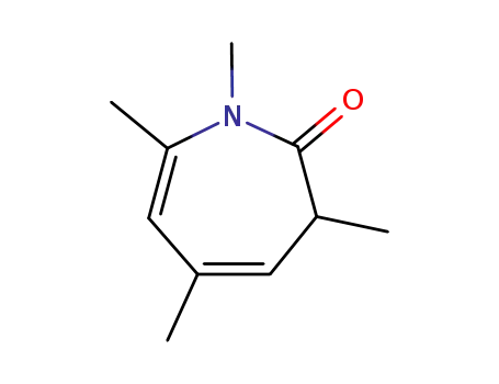 Molecular Structure of 877-16-7 (1,3,5,7-tetramethyl-1,3-dihydro-2H-azepin-2-one)