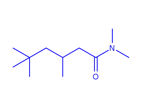 Molecular Structure of 80480-32-6 (N,N,3,5,5-pentamethylhexanamide)