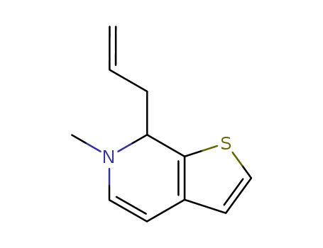 87651-10-3,6-methyl-7-(prop-2-en-1-yl)-6,7-dihydrothieno[2,3-c]pyridine,