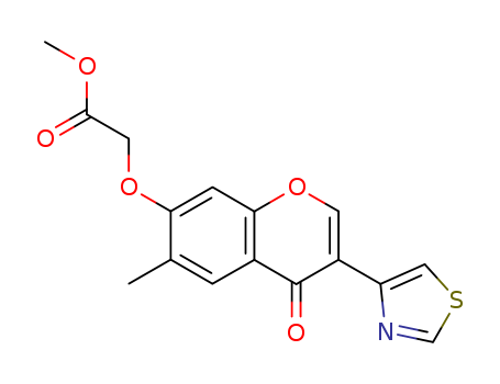 80782-87-2,methyl {[6-methyl-4-oxo-3-(1,3-thiazol-4-yl)-4H-chromen-7-yl]oxy}acetate,