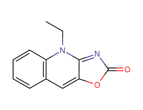 4-Ethyl-4H-oxazolo[4,5-b]quinolin-2-one