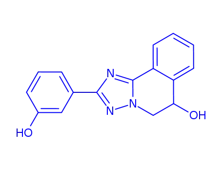 (6S)-2-(3-hydroxyphenyl)-5,6-dihydro[1,2,4]triazolo[5,1-a]isoquinolin-6-ol