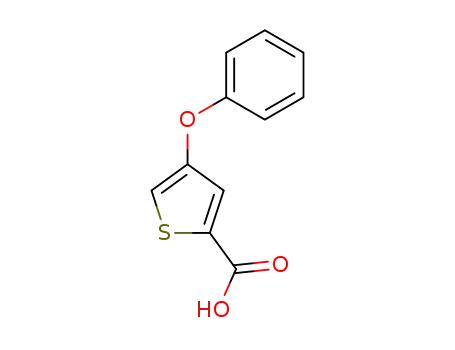 Molecular Structure of 81028-69-5 (4-Phenoxythiophene-2-carboxylic acid)