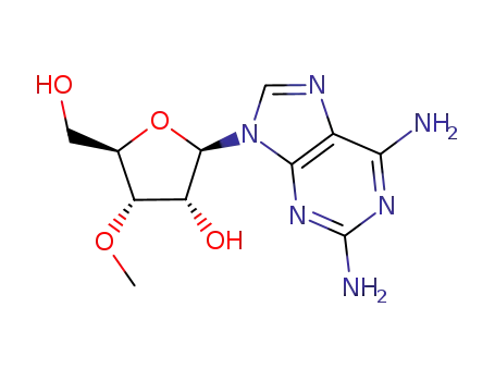 (2R,3R,4S,5R)-2-(2,6-diamino-9H-purin-9-yl)-5-(hydroxymethyl)-4-methoxytetrahydrofuran-3-ol