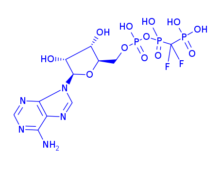 5'-Adenylic acid, anhydride with P,P'-(difluoromethylene)bis[phosphonic acid]
