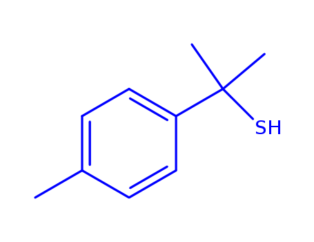 Benzenemethanethiol, alpha,alpha,4-trimethyl-