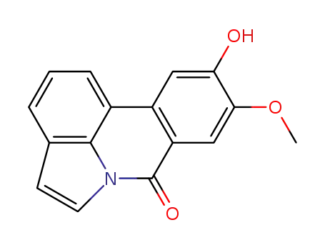 7H-Pyrrolo(3,2,1-de)phenanthridin-7-one, 10-hydroxy-9-methoxy-
