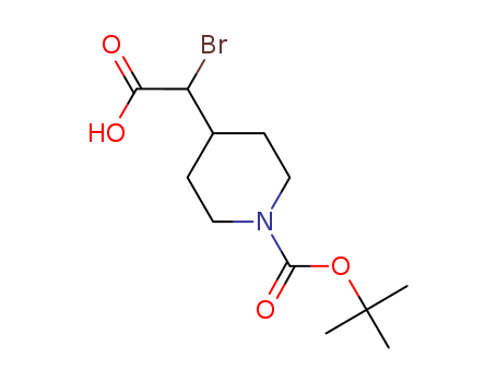 A-BROMO-1-[(1,1-DIMETHYLETHOXY)CARBONYL]-4-PIPERIDINEACETIC ACID