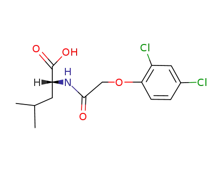 N-((2,4-Dichlorophenoxy)acetyl)-L-leucine