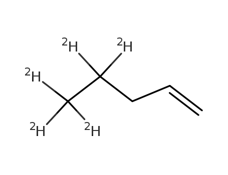Molecular Structure of 80820-43-5 (1-PENTENE-4,4,5,5,5-D5)