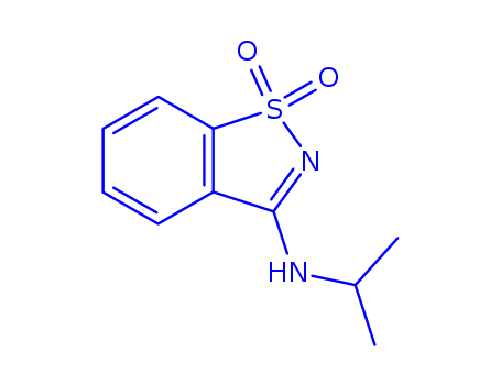 81038-89-3,N-(propan-2-yl)-1,2-benzothiazol-3-amine 1,1-dioxide,